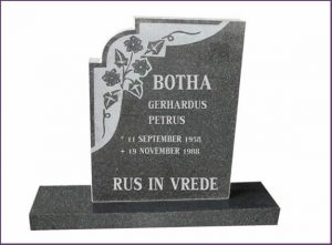 Granite Tombstone Supplier in South Africa - Tombco