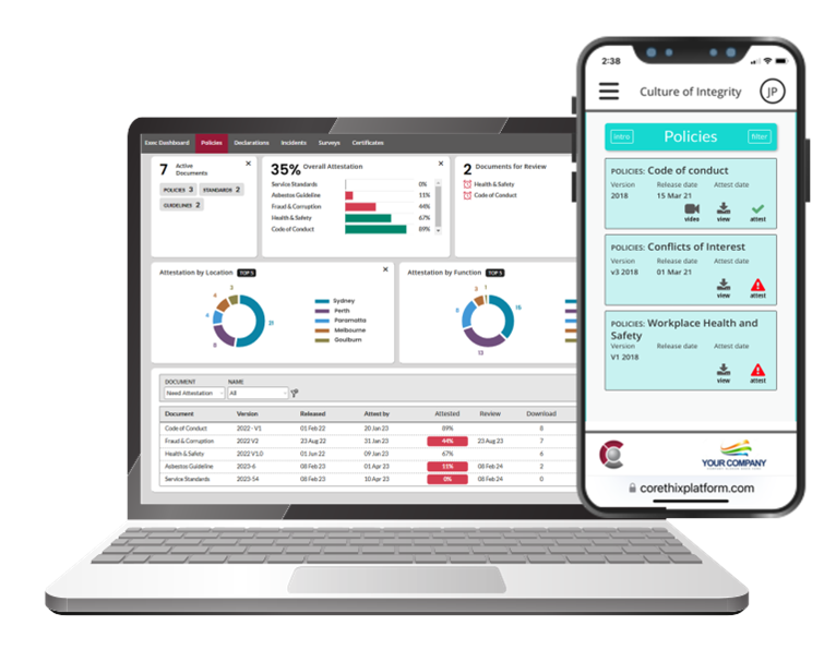 Online policy management systems